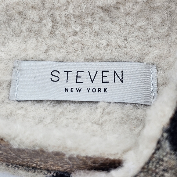 Steven New York Stessi Faux Fur Lined Leopard Slides Size 5 Display Item Nwd's - Picture 5 of 7